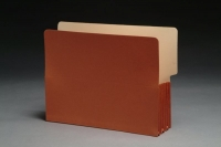Shelf Tab Expansion Pockets, Paper Gussets, Letter Size, 1-3/4" Expansion (Carton of 50)