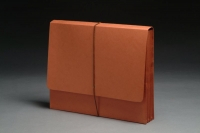Top Tab Expansion Wallets, Paper Gussets, Letter Size, 5-1/4" Expansion (Carton of 50)