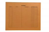 32lb Brown Kraft Negative Preserver, Open Top, Standard Imprint, 14-1/2" x 17-1/2" (Carton of 250)