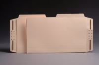 Top Tab Manila Case Binders, Legal Size, 1/2 Cut Assorted Tabs (Box of 50)