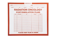 Radiation Oncology, Orange #165 - Category Insert Jackets, System I, Open Top - 14-1/4" x 17-1/2" (Carton of 250)