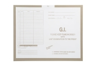 G.I (Gastro Intestinal), Putty #454 - Category Insert Jackets, System II, Open Top - 14-1/4" x 17-1/2" (Carton of 250)