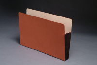 Standard Top Tab Expansion Pockets, Tyvek Gussets, Legal Size, 5-1/4" Expansion (Carton of 50)
