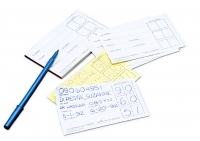 Outguide Chargeout Slips, Standard (Box of 500)