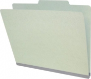 Type III Pressboard Folders, Top-Tab, Letter Size, 2” Expansion, No Divider (Box of 25)