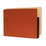 Letter Size- Full Right Side Tab-Notch 5 1/4" Tyvek Expansion (Carton of 50)