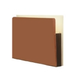 Legal Size- Full Flexible Side Tab-No Notch 3 1/2" Tyvek Expansion (Carton of 50)