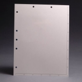 Chart Divider Sheets for Stick-On Tabs, White (Box of 250)