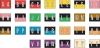 Kardex Compatible Alpha Labels, Laminated Stock, 1-1/4" X 1-19/32" Individual Letters - Roll of 500