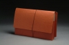 Full End Tab Expansion Wallets, Paper Gussets, Legal Size, 5-1/4" Expansion (Carton of 50)