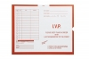 I.V.P., Orange #165 - Category Insert Jackets, System II, Open End - 14-1/4" x 17-1/2" (Carton of 250)