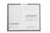 Ultra Sound - Gray Kraft, Black - Category Insert Jackets, System II, Open Top - 10-1/2" x 12-1/2" (Carton of 500)