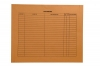 32lb Brown Kraft Negative Preserver, Open Top, Standard Imprint, 14-1/2" x 17-1/2" (Carton of 250)