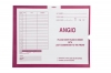 Angio, Magenta #233 - Category Insert Jackets, System I, Open End - 14-1/4" x 17-1/2" (Carton of 250)