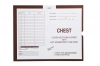 Chest, Brown #168 - Category Insert Jackets, System I, Open End - 14-1/4" x 17-1/2" (Carton of 250)