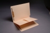 11 Pt. Manila Folders, Full Cut End Tab, Letter Size, 1 Pocket Style Divider Installed (Box of 50)