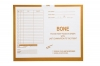 Bone, Yellow #115 - Category Insert Jackets, System II, Open Top - 14-1/4" x 17-1/2" (Carton of 250)