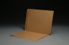 17 pt Brown Kraft Folders, SFI Compatible, Full Cut End Tab, Letter Size, Fastener Pos #1 (Box of 50)