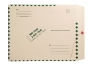 X-Ray Film Mailers, 11 pt Manila, 15" x 18", Green Diamond Border, String and Button Closure (Carton of 50)