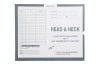 Head & Neck, Lt. Blue #5435 - Category Insert Jackets, System II, Open End - 14-1/4" x 17-1/2" (Carton of 250)