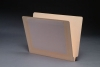11 pt Manila Folders with Clear Pocket, Full Cut 2-Ply End Tab, Letter Size (Box of 50)