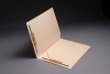 11 pt Manila Folders, Full Cut End Tab, Letter Size, Full Diagonal Pocket, Fasteners Pos #1 & #3 (Box of 50)