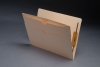 11 pt Manila Folders, Full Cut End Tab, Letter Size, Double Pockets Outside Back, Fasteners Pos #1 & #3 (Box of 50)