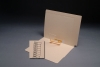 14 pt Manila Folders, Full Cut 2-Ply End/Top Interlock Tab, Letter Size, Spaceclip Fastener Pos #5, Aging Scale (Box of 50)