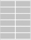 Intaglio Print™ Label Stock, 4” Folder Labels for Laser Printers, (12) 4” X 1.5” Labels Per Sheet - Pkg of 50 Sheets