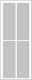 LabelsAnywhere™ Label Stock, 4” Folder Labels for Laser Printers, (4) 4” X 1.5” Labels Per Sheet - Pkg of 100 Sheets (400 4" Labels)-Envelope Style