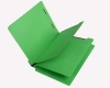 15 Pt. Green Classification Folders, Full Cut End Tab, Letter Size, 2 Dividers (Box of 25)