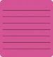 Chart Labels, "Blank" - Fl Pink, 2-1/4" X 2-3/8" (Pkg of 45)