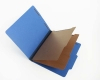 25 Pt. Pressboard Classification Folders, 2/5 Cut ROC Top Tab, Letter Size, 2 Dividers, Royal Blue (Box of 15)