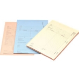 Foreign Patent Folder- Blue Foreign- 3 leaf (Carton of 100)