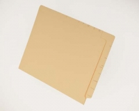 11 pt Manila Folders, Full Cut 2-Ply End Tab, Letter Size, Printed Tic Marks (Box of 100)