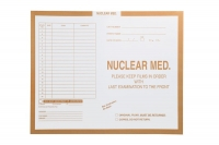 Nuclear Medicine, Manila #134 - Category Insert Jackets, System II, Open Top - 14-1/4" x 17-1/2" (Carton of 250)