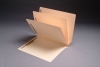 14 Pt. Manila Classification Folders, Full Cut End Tab, Letter Size, 2 Divider (Box of 15)