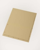 Chart Divider Sheets for Stick-On Tabs, Manila, Legal Size (Box of 50)