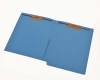 11 pt Color Folders, Full Cut End Tab, Letter Size, 1/2 Pocket Inside Front, Fastener Pos #1 & #3 (Box of 50)
