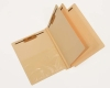 14 Pt. Manila Classification Folders, Full Cut End Tab, Letter Size, Poly Pocket Inside Front, 2 Dividers (Box of 15)