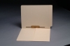11 pt Manila Folders, Full Cut End Tab, Letter Size, 1/2 Pocket Inside Front, Fastener Pos #5 (Box of 50)