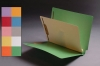14 Pt. Color Folders, Full Cut End Tab, Letter Size, 1 Divider Installed (Box of 40)